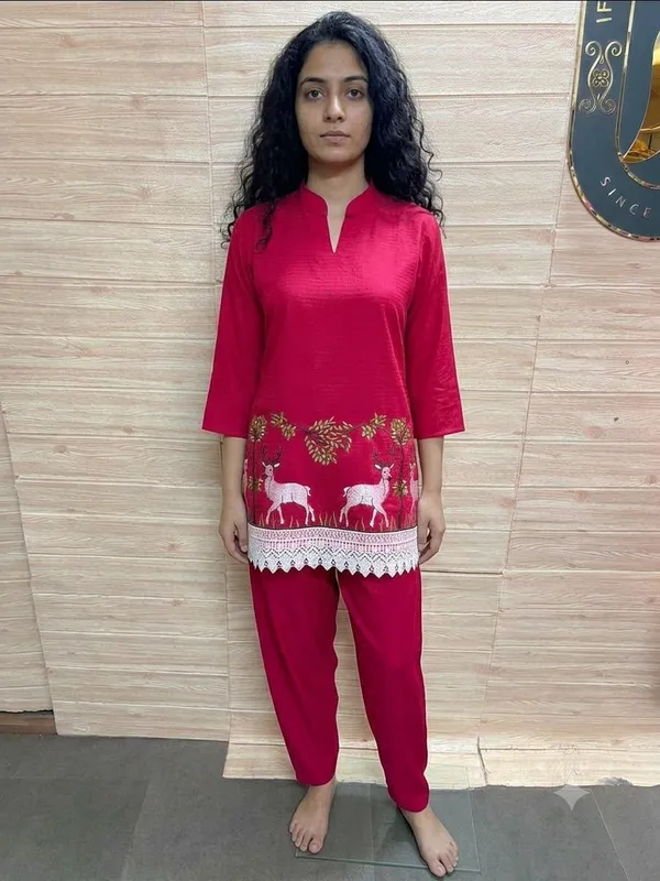 Pink_Embroidered_Straight_Kurta_Set_for_Women