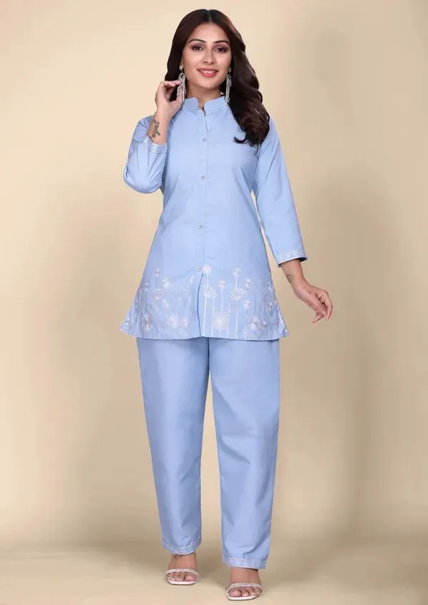 Light_Blue_Kurta_Pant_Set_for_Women