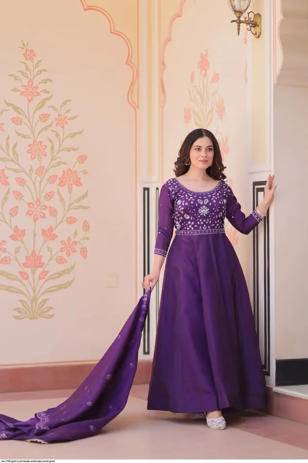 Purple_Roman_Viscose_Embroidered_Anarkali_Suit_Set_for_Women