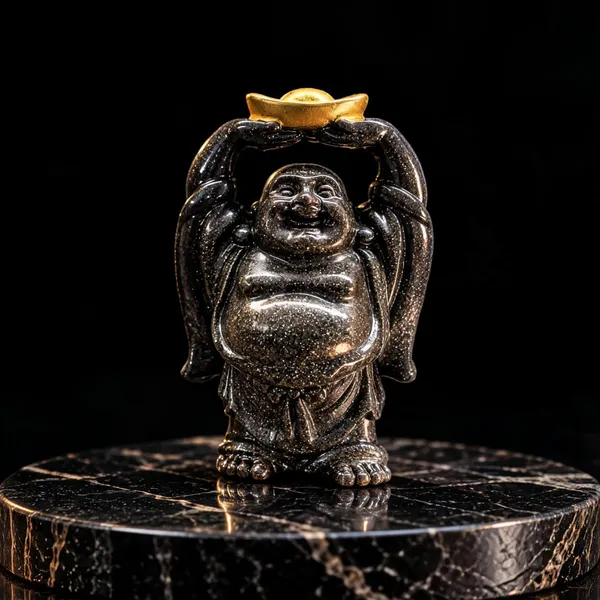 Unique_Crystal_Grey_Pyrite_Laughing_Buddha_Figurine