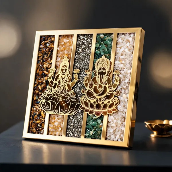 Crystal_Resin_Devotional_Laxmi_Ganesh_Frame