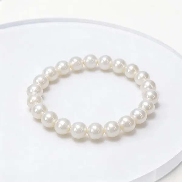 White_Mother_Of_Pearl_Bracelet_For_Unisex