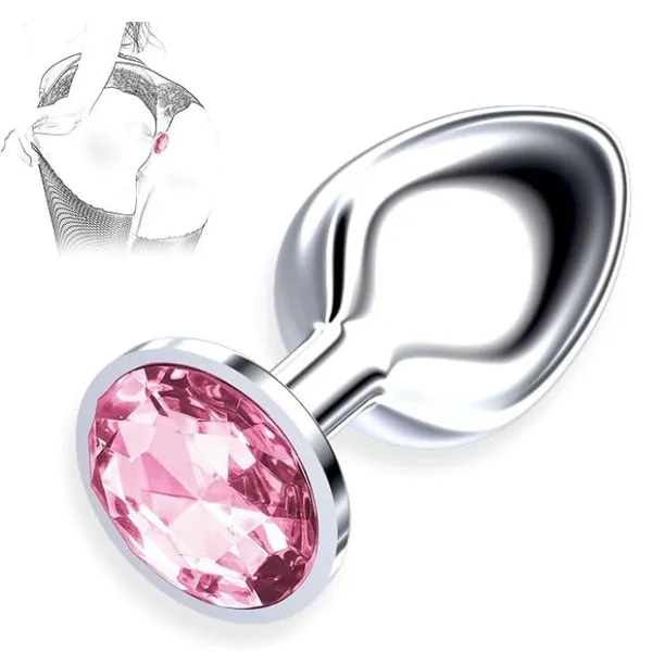 Premium_Chrome-Finish_Jeweled_Butt_Plug