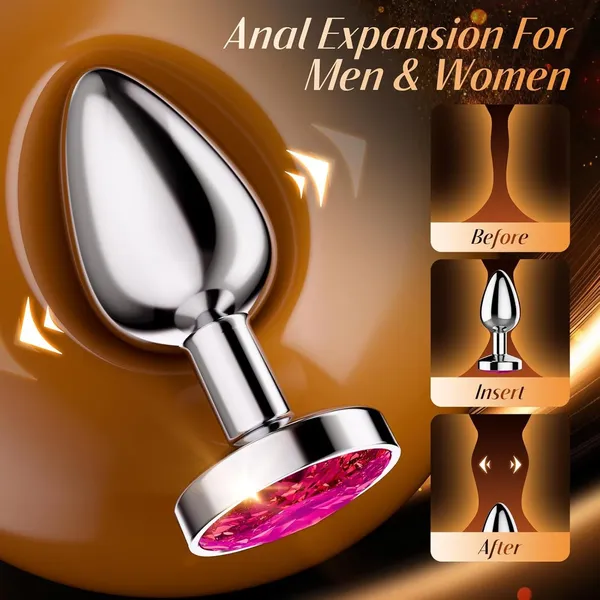 Premium_Chrome-Finish_Jeweled_Butt_Plug