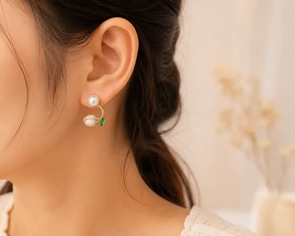 Pink_Alloy_Drop_Earrings_For_Women