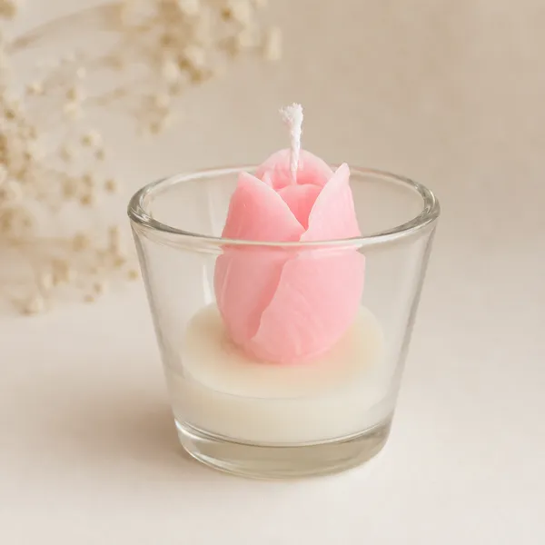 Tulip_Jar_Candle_Pink