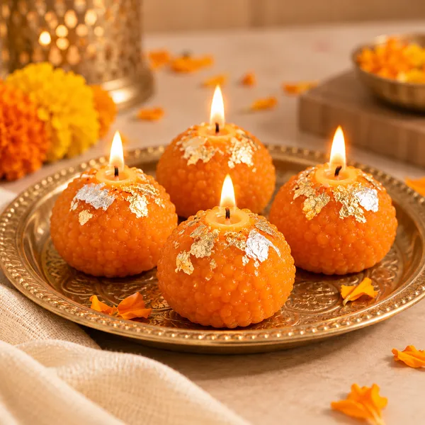 Motichoor-Ladoo-Candle-set-of-4