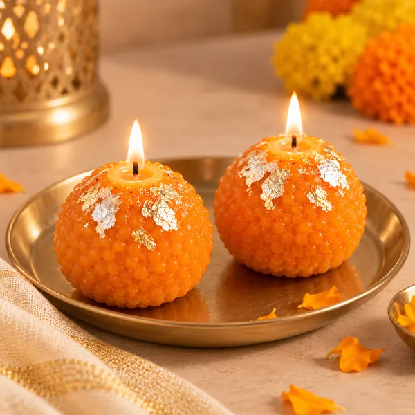 Orange_Soy_Wax_Vanilla,_Sandalwood_Decorative_Candle_Set_For_Festive_Decoration,_Pooja,_Gifting_Pack_Of_2