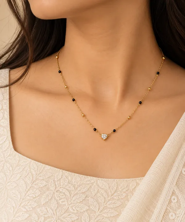 Gold_And_Black_Stainless_Steel_Mangalsutra_For_Women