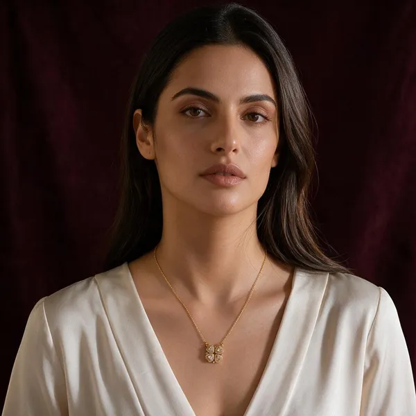 Gold_Stainless_Steel_Necklace_For_Women