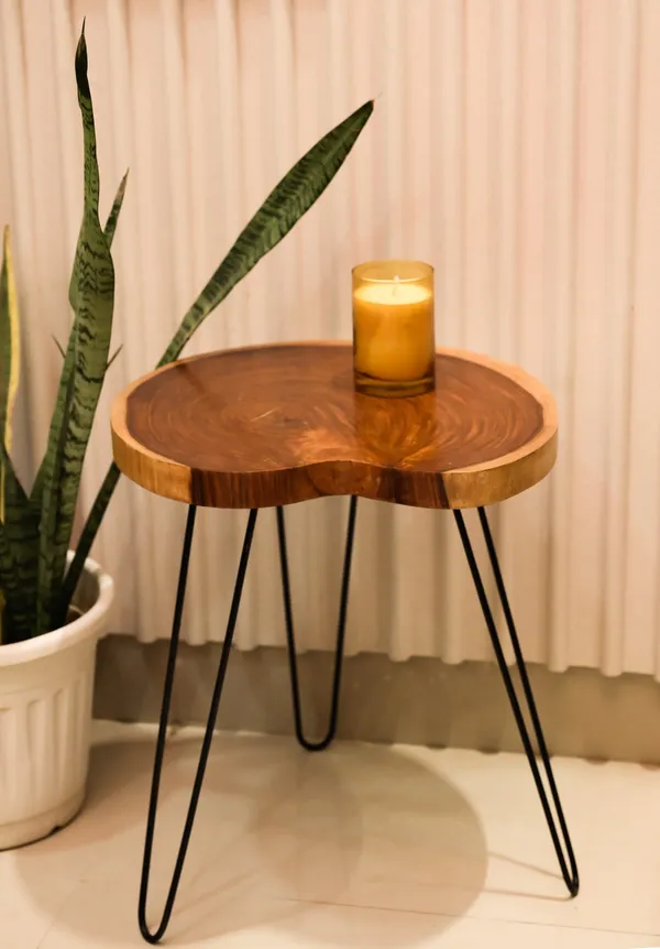 Rustic_Solid_Wood_Table_With_Hairpin_Legs_Coffee_End_Table