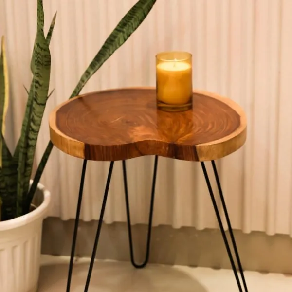 Rustic_Solid_Wood_Table_With_Hairpin_Legs_Coffee_End_Table