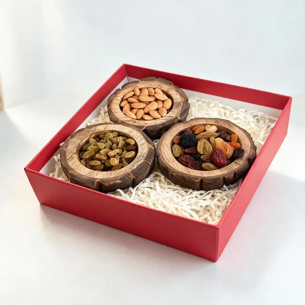 Dry_Fruit_Gift_Hamper_With_Wooden_Bowls
