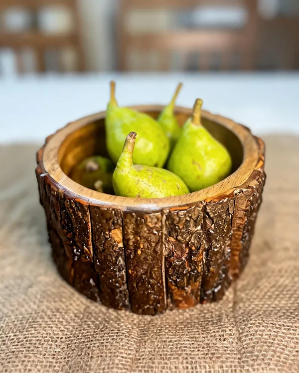Teak_Wood_Rustic_Medium_Wooden_Bowl