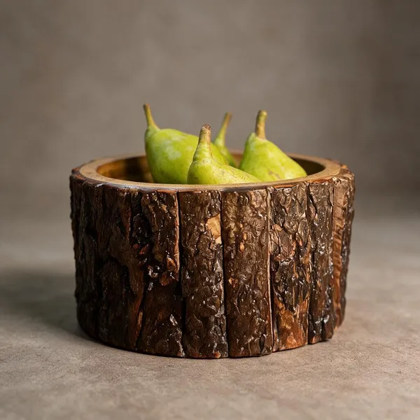 Teak_Wood_Rustic_Medium_Wooden_Bowl