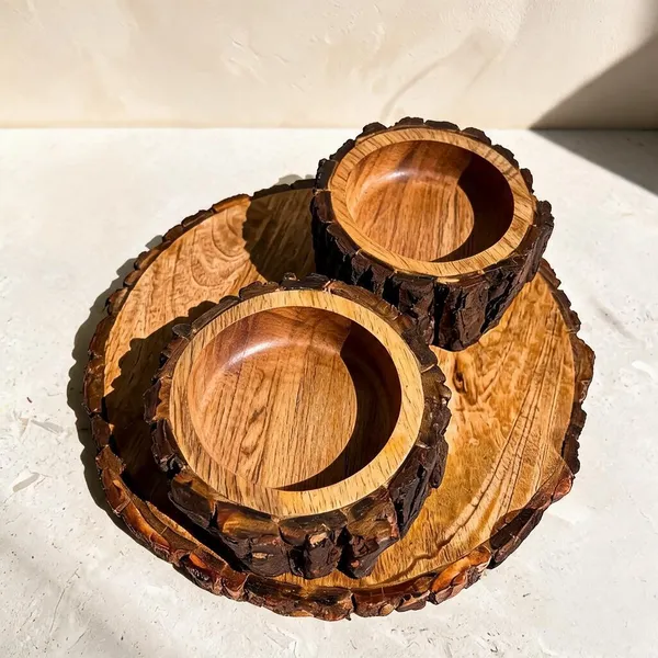 Mango_Wood_Rustic_Natural_Bark_Edge_Serving_Set_Of_2