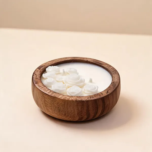 Artisan_Rose_Wooden_Bowl_Candle