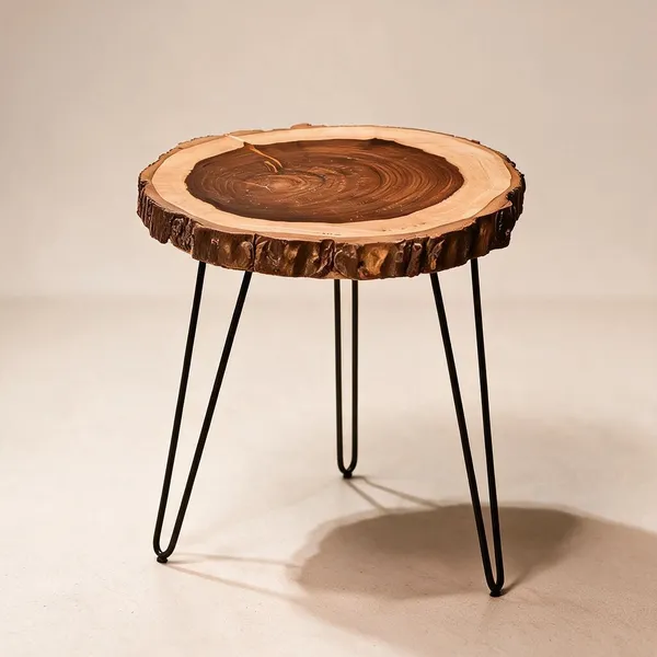 Solid_Wood_Metal_Rustic_Live_Edge_Coffee_End_Table