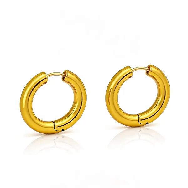Gold_18K_Pvd_Stainless_Steel_Hoop_Earrings_For_Women