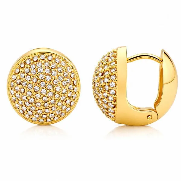 Gold-Tone_Crystal_Stud_Hoop_Earrings
