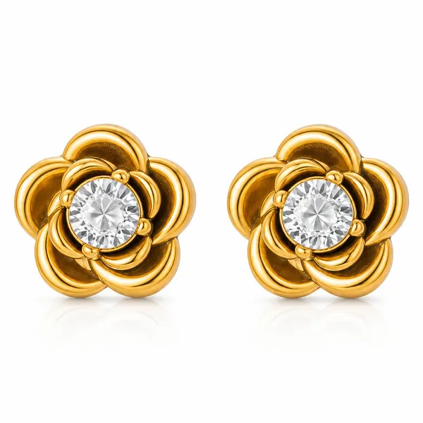 Gold-Tone_Floral_Crystal_Stud_Earrings_for_Women