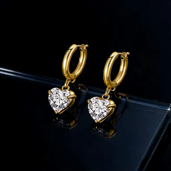 Gold_PVD_Large_Hoop_&_Cubic_Zirconia_Heart_Drop_Earrings_Gift_Set_For_Women