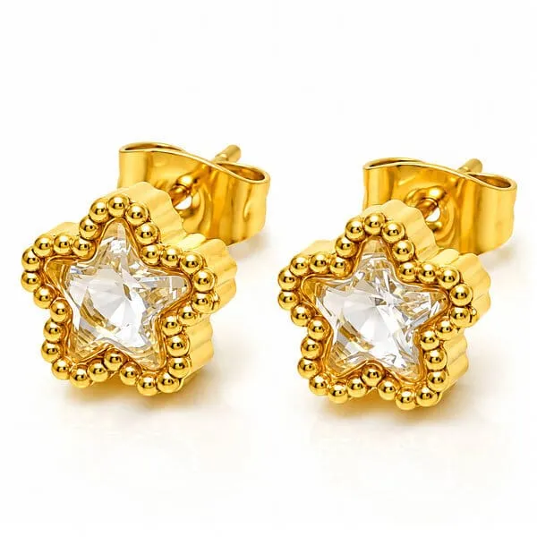 Gold_Tone_Star_Stud_Earrings_for_Women