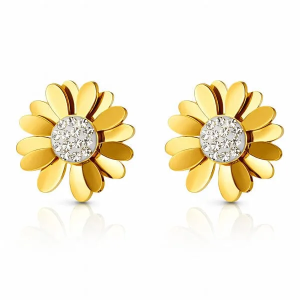 Gold_Tone_Floral_Stud_Earrings_for_Women