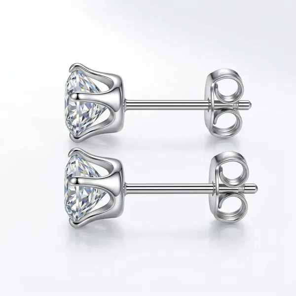 Silver_Pvd_Cubic_Zirconia_Stud_Earrings_For_Women