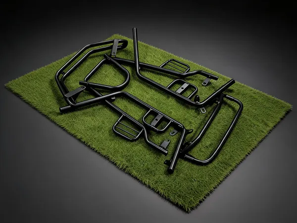 Black_Iron_Tubular_Crash_Guard_Set_For_Rizta_Scooter