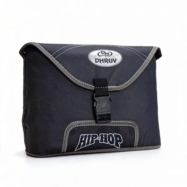 Black_Pvc_Synthetic_Leather_Motorcycle_Saddle_Bag
