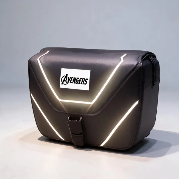 Black_Pvc_Synthetic_Leather_Motorcycle_Luggage_Box