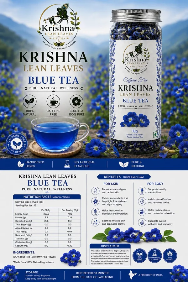 Krishna_Lean_Leaves_Blue_Tea_Butterfly_Pea_Flower