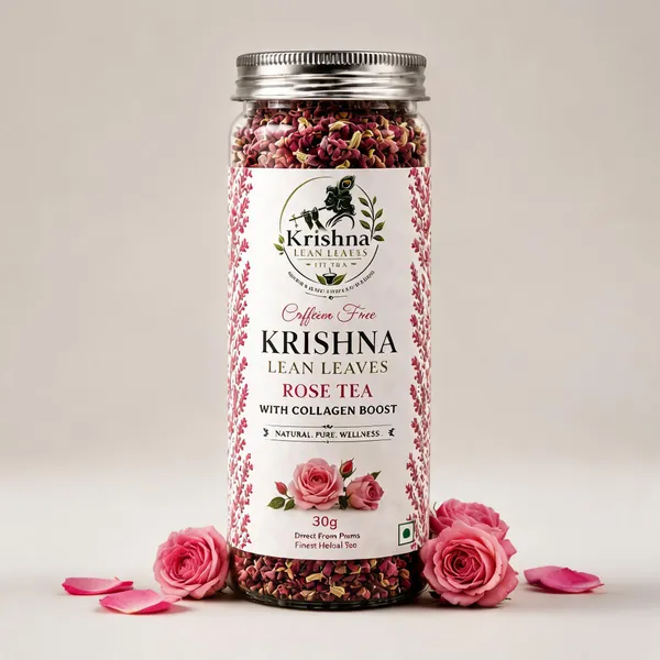 Krishna_Lean_Leaves_Rose_Tea_With_Collagen_Boost