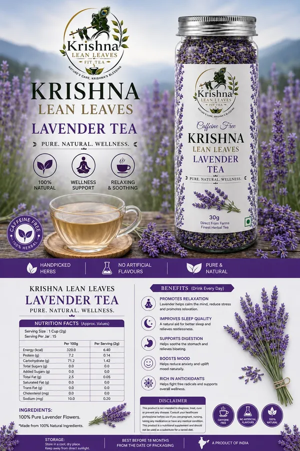 Krishna_Lean_Leaves_Lavender_Herbal_Tea