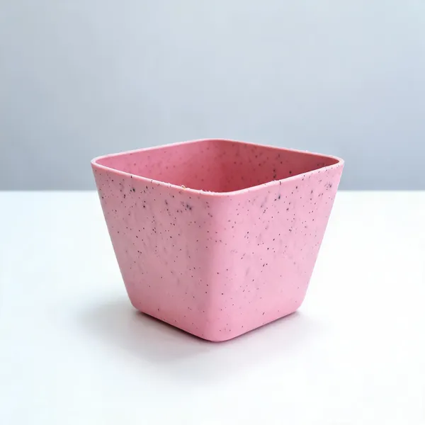 Plastic_Casual_Speckled_Pink_Square_Planter_Pot_-_Pack_of_4