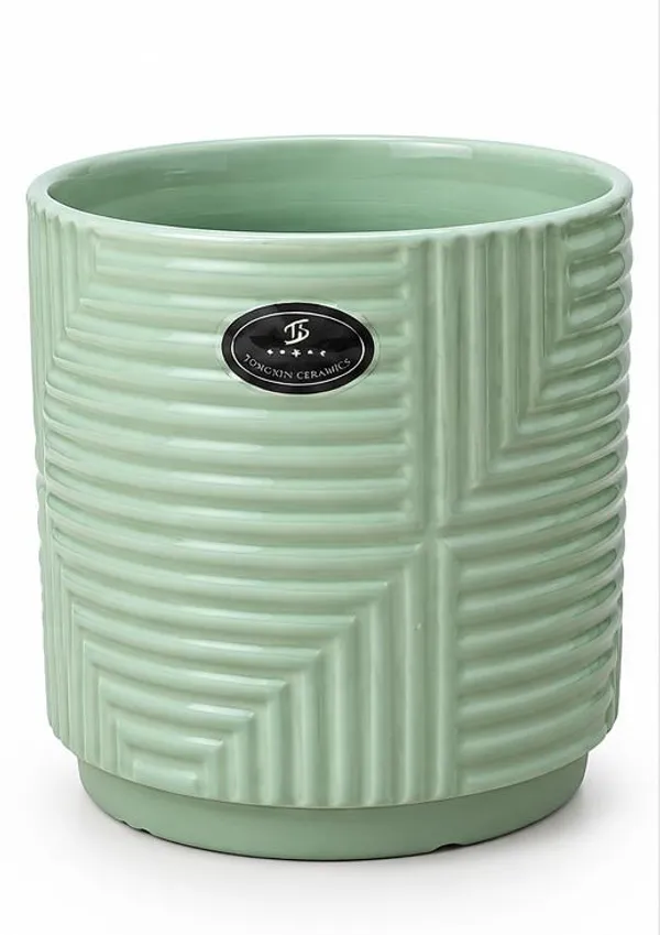 Ceramic_Geometric_Pattern_Planter_Pot
