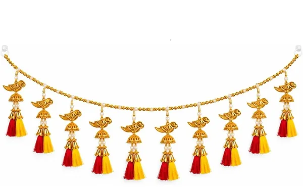 Traditional_Red_Yellow_Tassel_Door_Toran