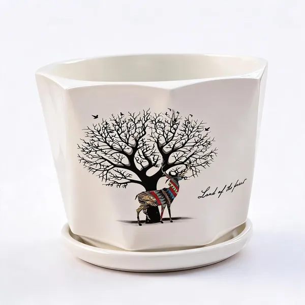 Ceramic_Decorative_Tree_Of_Life_Print_Plant_Pot_With_Saucer