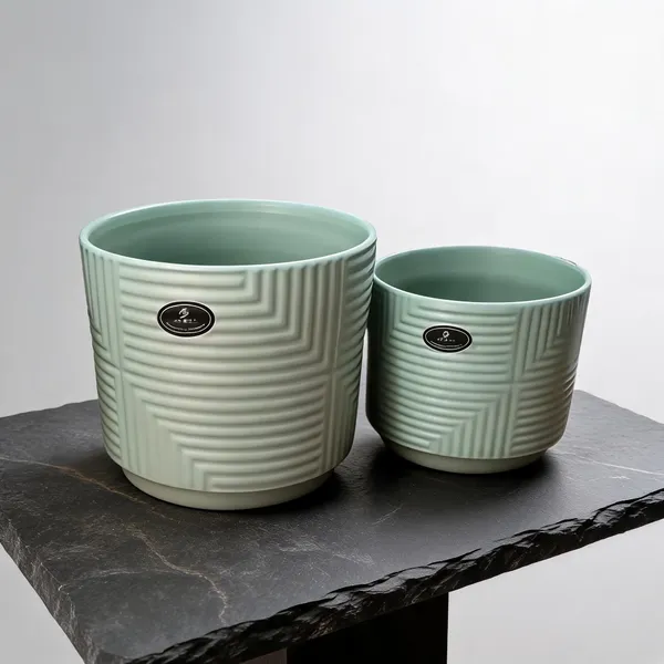 Ceramic_Modern_Geometric_Mint_Planter_Pot_Set_Of_2