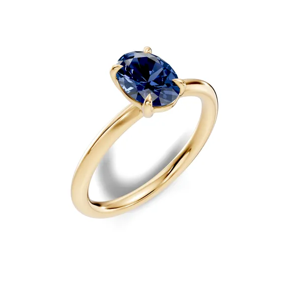 Gold_Tone_Blue_Stone_Solitaire_Ring_for_Women