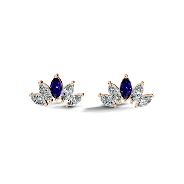 Blue_Stone_Floral_Stud_Earrings_for_Women
