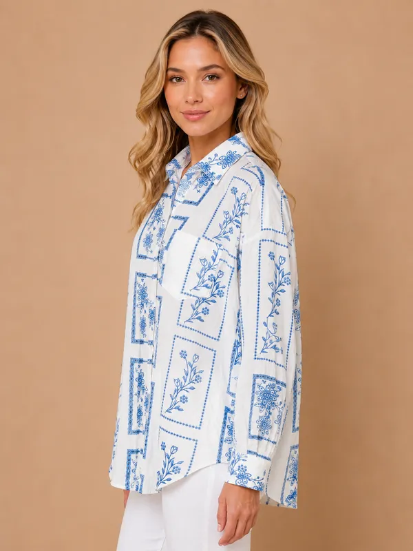 Azure_Blue_Garden_Shirt_Default_Title