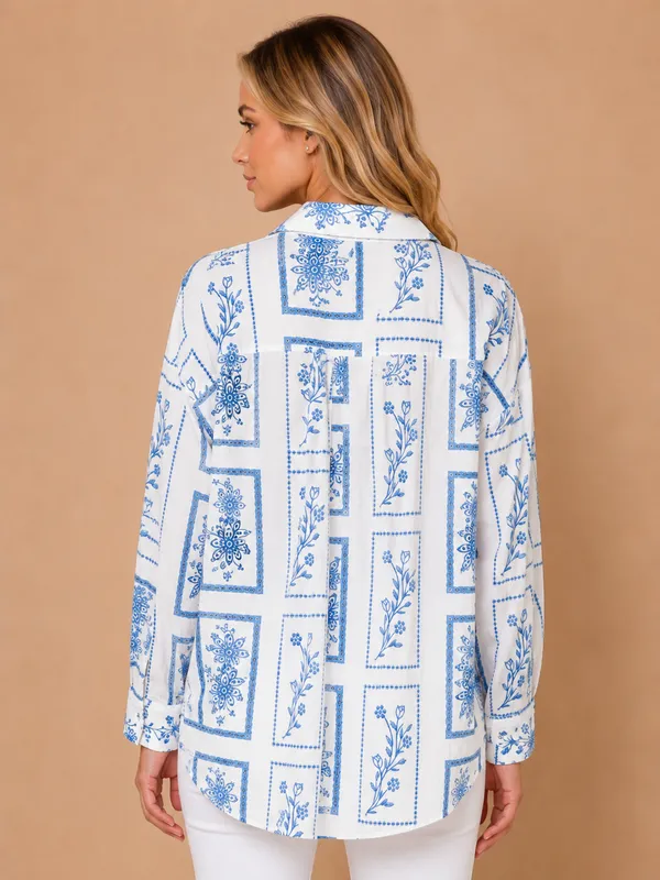 Azure_Blue_Garden_Shirt_Default_Title