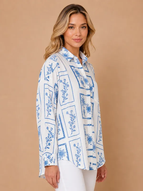 Azure_Blue_Garden_Shirt_Default_Title