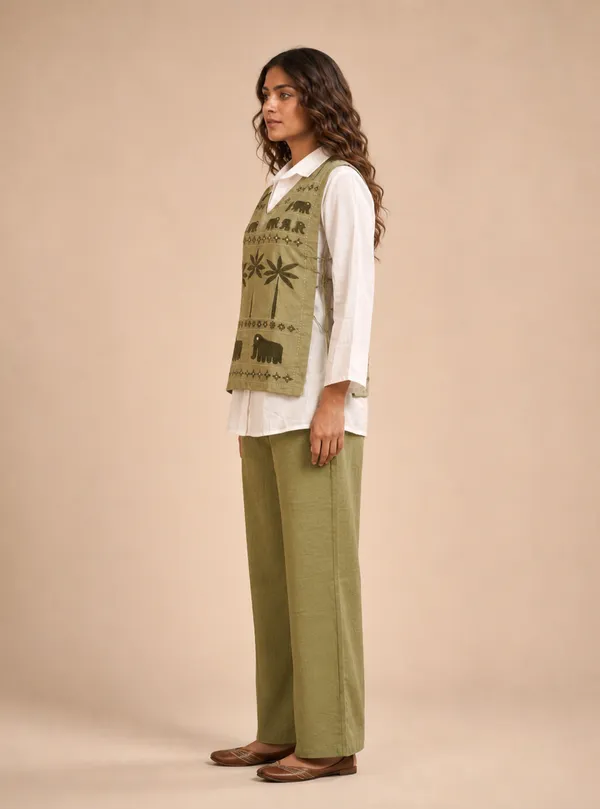 Olive_Heritage_Layered_Co_Ord_Set