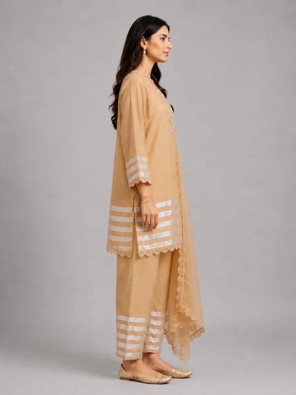 Beige_Embroidered_Kurta_Set_With_Dupatta