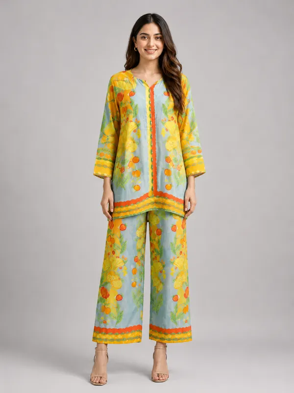 Mustard_Floral_Printed_Co_Ord_Set