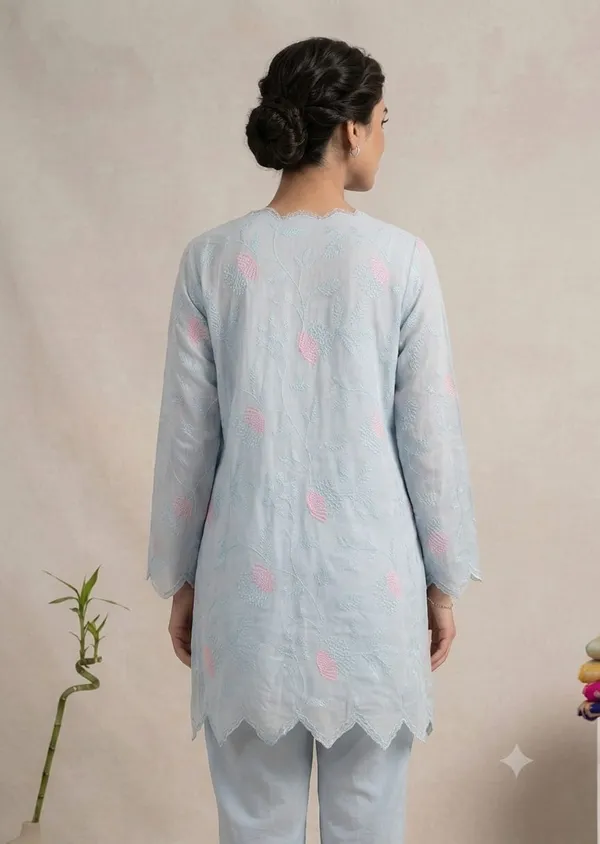 Sheer_Powder_Blue_Embroidered_Kurta_Palazzo_Set_Default_Title