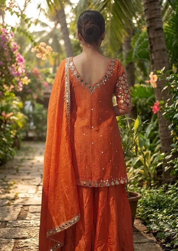 Burnt_Orange_Mirror_Work_Silk_Suit_Set_Default_Title